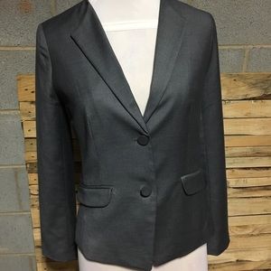 Gap Gray Two Button Blazer